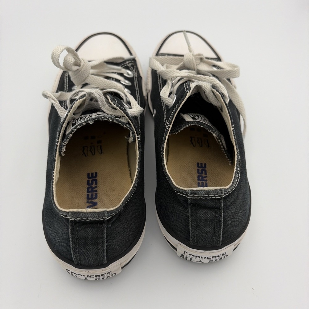 Converse All Star Sneakers Women's Size 6.5 Black Low Top Lace Up Chuck Taylor - Picture 15 of 16
